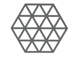 Topfuntersetzer Triangles Cool Grey