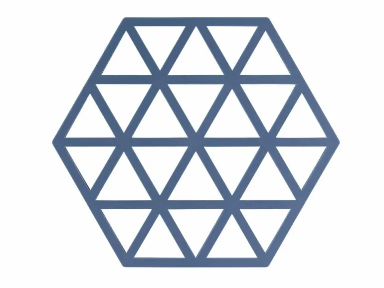 Topfuntersetzer Triangles Denim