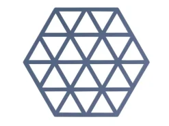 Topfuntersetzer Triangles Denim