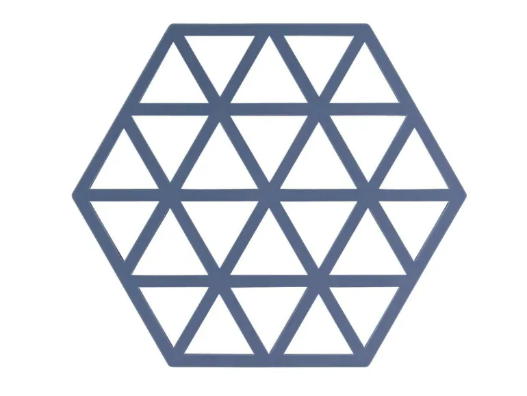 Topfuntersetzer Triangles Denim