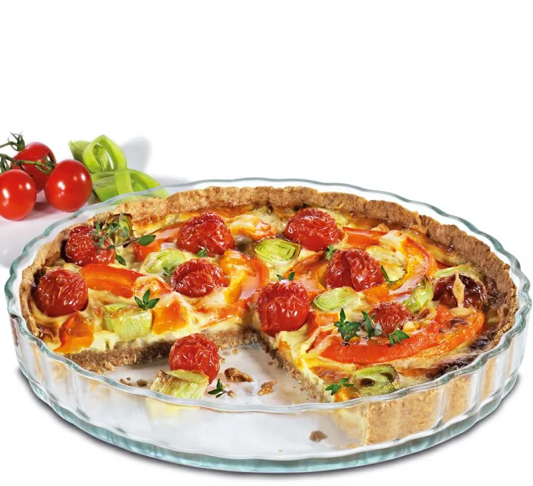 Tortenform 28 cm Glas