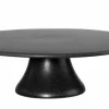 Tortenplatte, schwarzes Eisen D. 29 cm