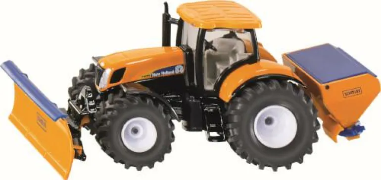 Traktor mit Räumschild und Salzstreuer 2940