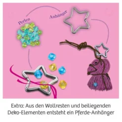 Traumpferd - Einfache Wickel-Technik mit Wolle