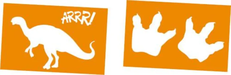 T-Rex World - Airbrush-Stifte für Papier