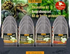 T-Rex World - Ausgrabungsset Figuren im Ei nachtle