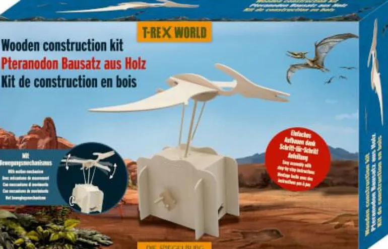 T-Rex World - Holz-Bausatz Pteranodon