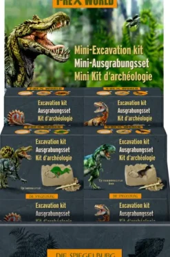 T-Rex World Mini-Ausgrabungsset Dino-Figur