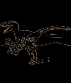T-Rex World - Metallic-Malen mit Metallic-Buntstif