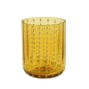 Trinkglas Dotty gelb 8x10cm 400ml