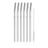 Trinkhalm-Set Baric Cromargan® 6-teilig mit Reinig
