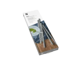 Trinkhalm-Set Baric Cromargan® 6-teilig mit Reinig