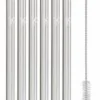 Trinkhalm-Set Baric Glas 6-teilig mit Reinigungsbü