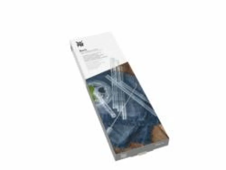 Trinkhalm-Set Baric Glas 6-teilig mit Reinigungsbü