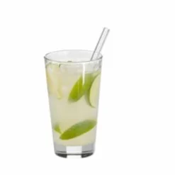Trinkhalm-Set Baric Glas 6-teilig mit Reinigungsbü