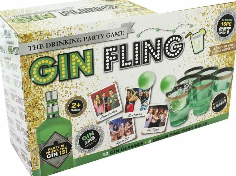 Trinkspiel "Gin Fling"