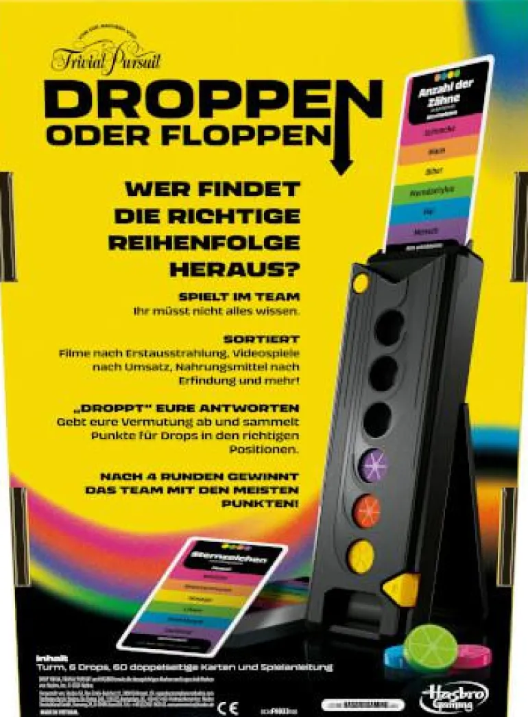 Trivial Pursuit Droppen oder Floppen