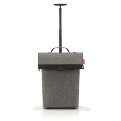 Trolley M twist silver Tasche auf Rollen