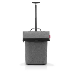 Trolley M twist silver Tasche auf Rollen