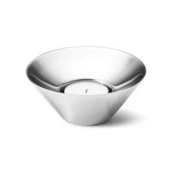 Tunes Teelicht niedrig Edelstahl D10,2cm