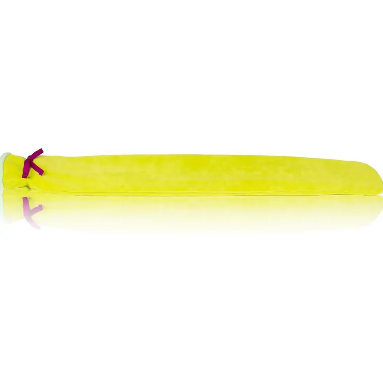 Twins Wärmflasche 2l lang Quitte/ lemon green 14x8