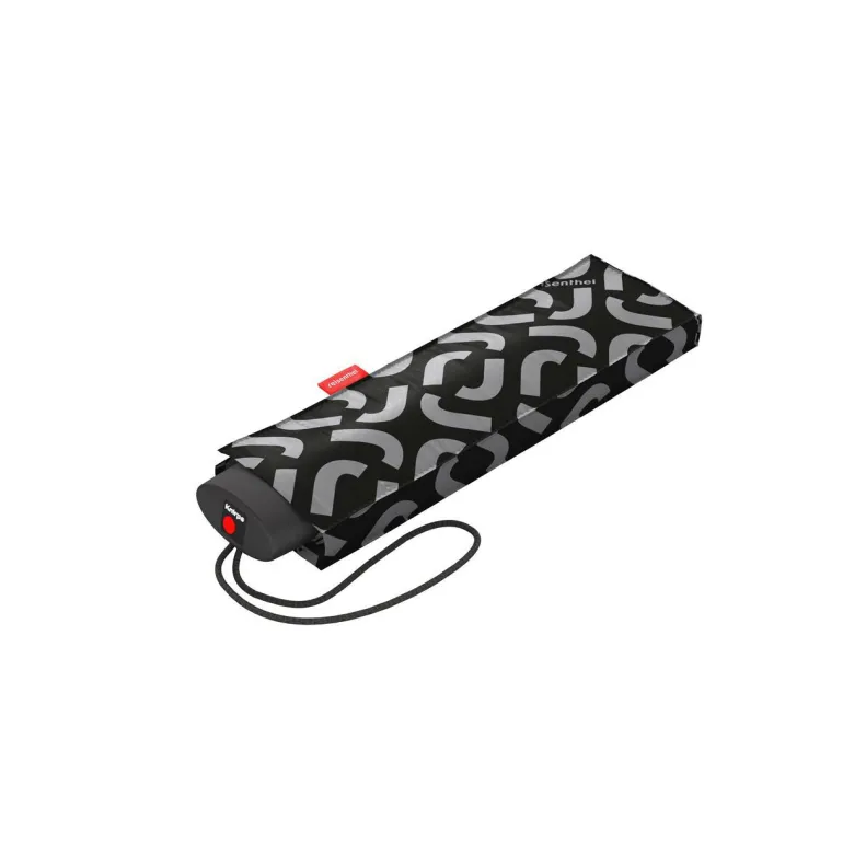umbrella pocket mini signature black