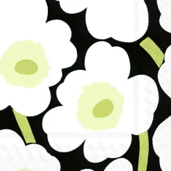 UNIKKO black Cocktail-Servietten C 552607