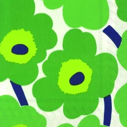 Unikko Green Lunch-Servietten L 552620