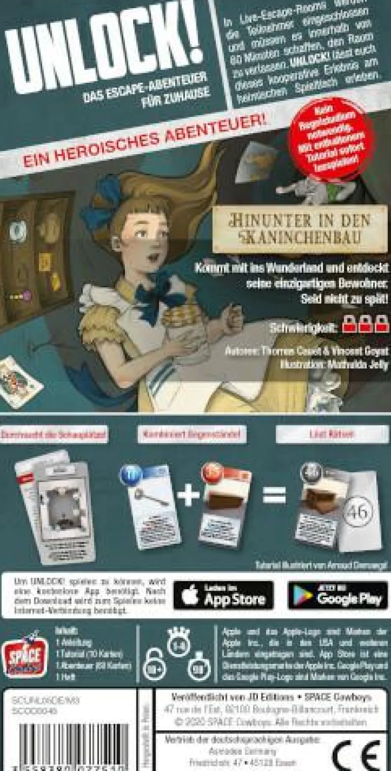 Unlock! - Hinunter in den Kaninchenbau (Einzelszen