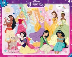 Unsere Disney™ Prinzessinnen - Rahmenpuzzle 40 Tei