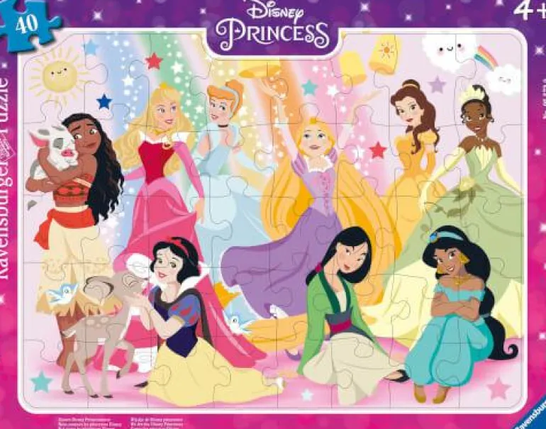 Unsere Disney™ Prinzessinnen - Rahmenpuzzle 40 Tei