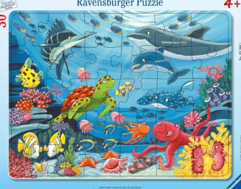 Unten im Meer - Rahmenpuzzle 30 Teile