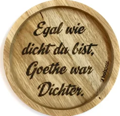 Untersetzer aus EICHE Dichter