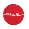 Untersetzer Filz "Love", Rot