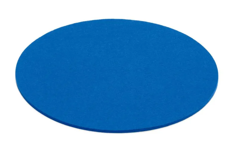 Untersetzer rd. 9cm blau 10