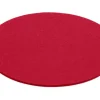 Untersetzer rd. 35cm mohnrot 55