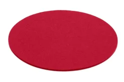 Untersetzer rd. 35cm mohnrot 55