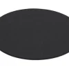 Untersetzer rd. 12cm schwarz 02