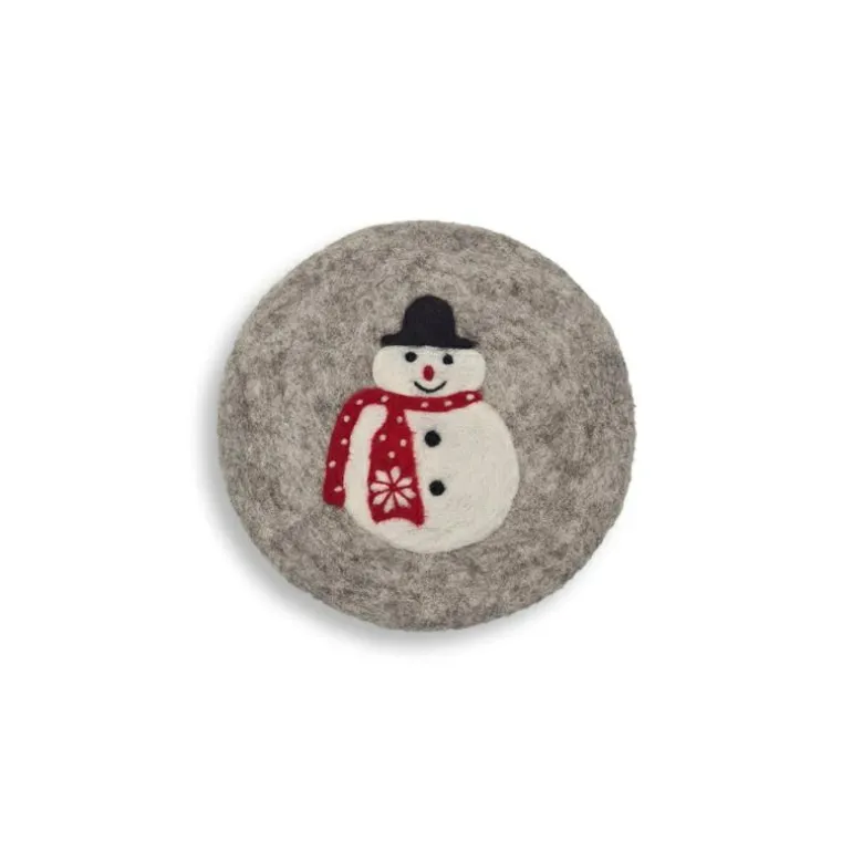 Untersetzer Schneemann 21cm