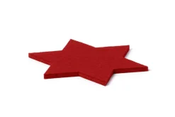 Untersetzer Stern 45cm Rot 11
