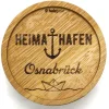 Untersetzer aus EICHE Heimathafen Osnabrück