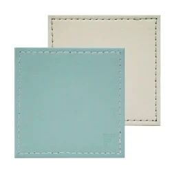 Untersetzer Elfenbein/Mint 4er Set 10x10cm