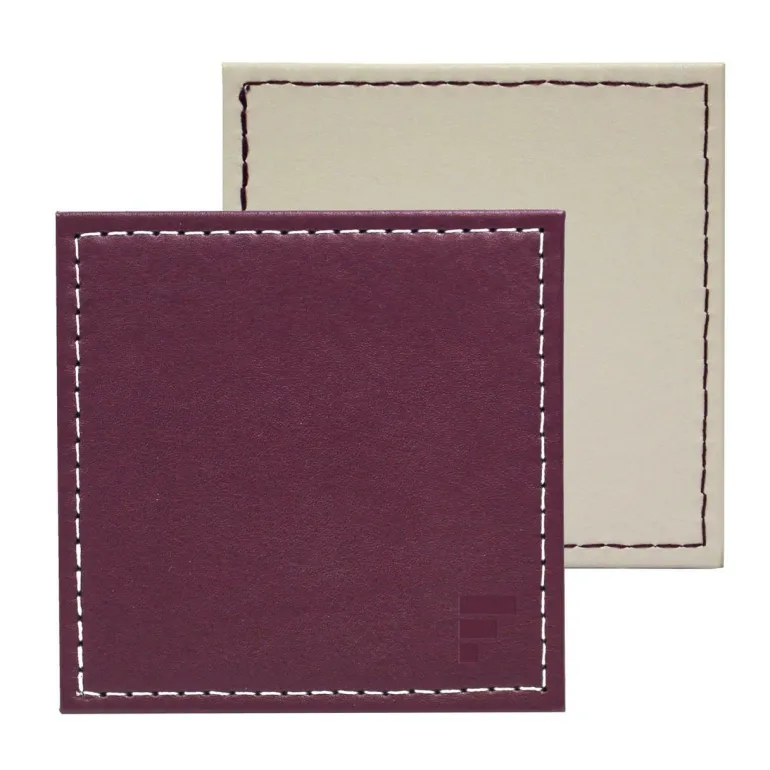 Untersetzer Pflaume/Stein 4er Set 10x10cm