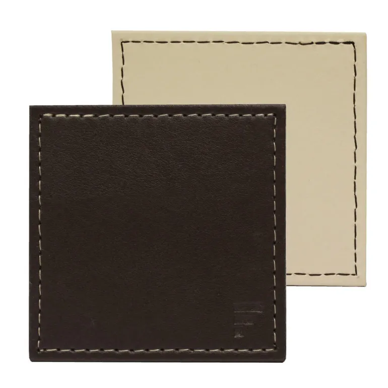 Untersetzer Schoko/Creme 4er Set 10x10 cm