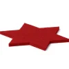 Untersetzer Stern 24x24cm Rot 11
