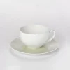 Untertasse 0,20 l / 0,25 l Pastell Khaki Fine Bone