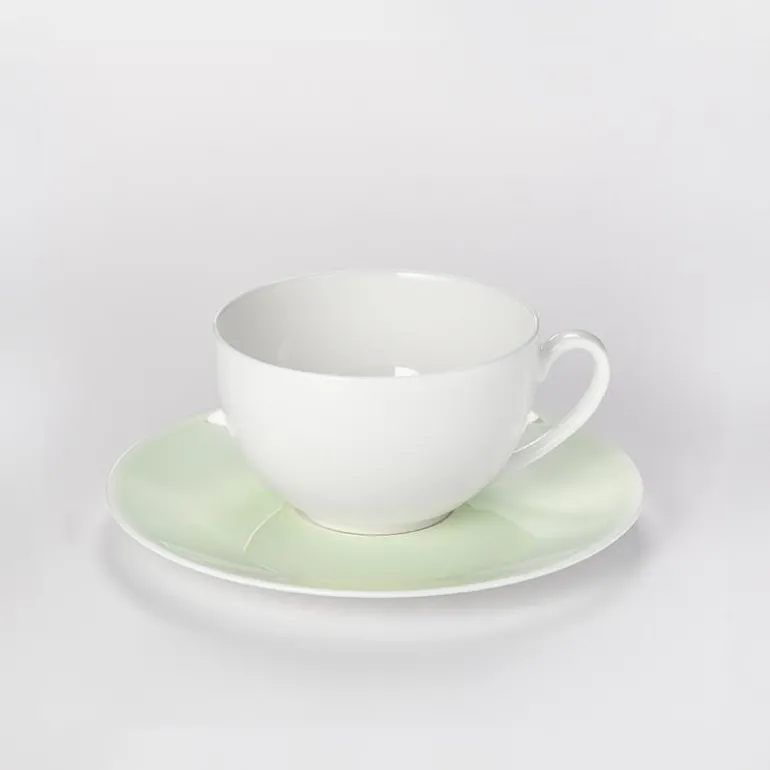 Untertasse 0,20 l / 0,25 l Pastell Mint Fine Bone