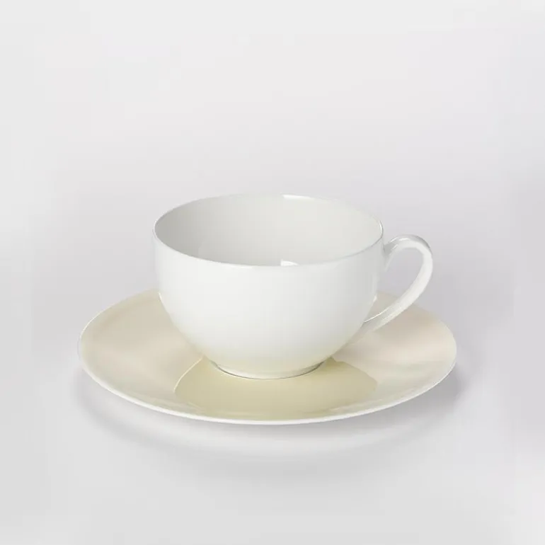 Untertasse 0,20 l / 0,25 l Pastell Sand Fine Bone