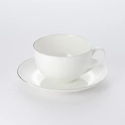 Untertasse 0,28 l / 0,32 l Platine Line Fine Bone