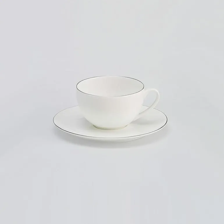 Untertasse 0,11 l Platin Line Fine Bone China